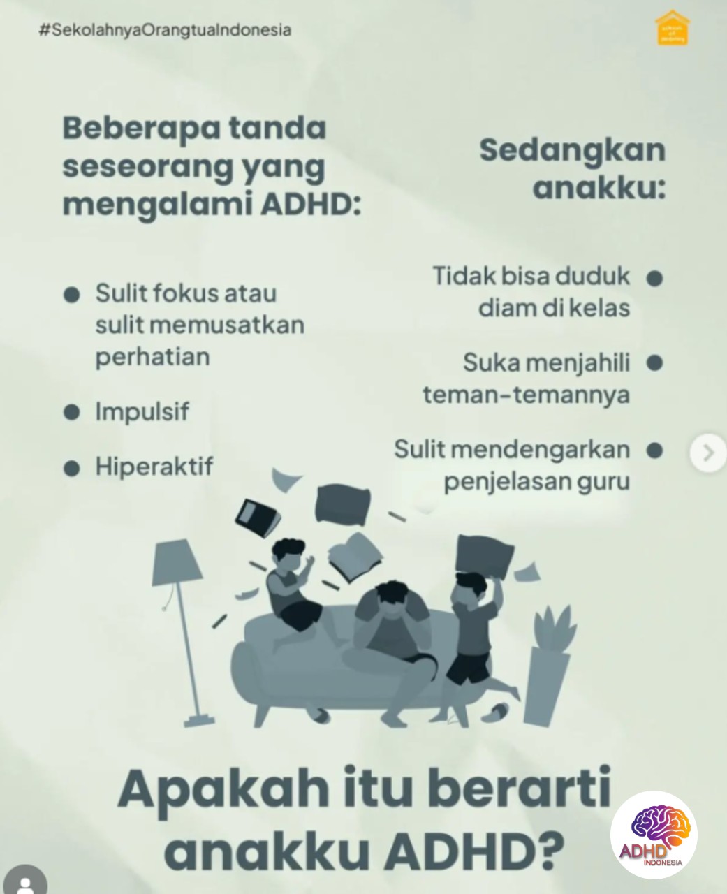 Ciri dan Gejala ADHD pada Anak Usia Dini di Kabupaten Grobogan