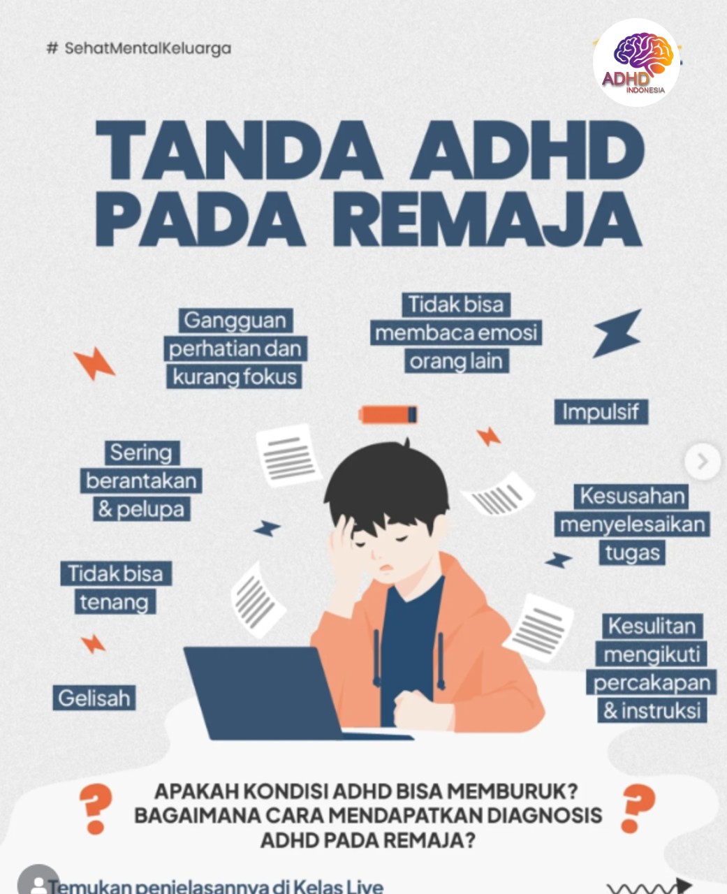 Screening ADHD Non-Diagnostik: Edukasi Awal bagi Orang Tua di Kabupaten Grobogan