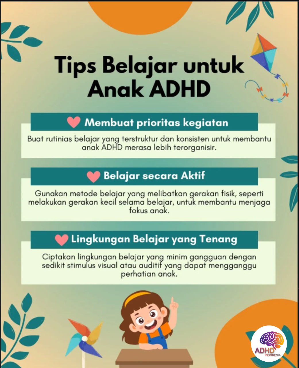 Strategi Belajar yang Cocok untuk Anak ADHD di Kabupaten Grobogan